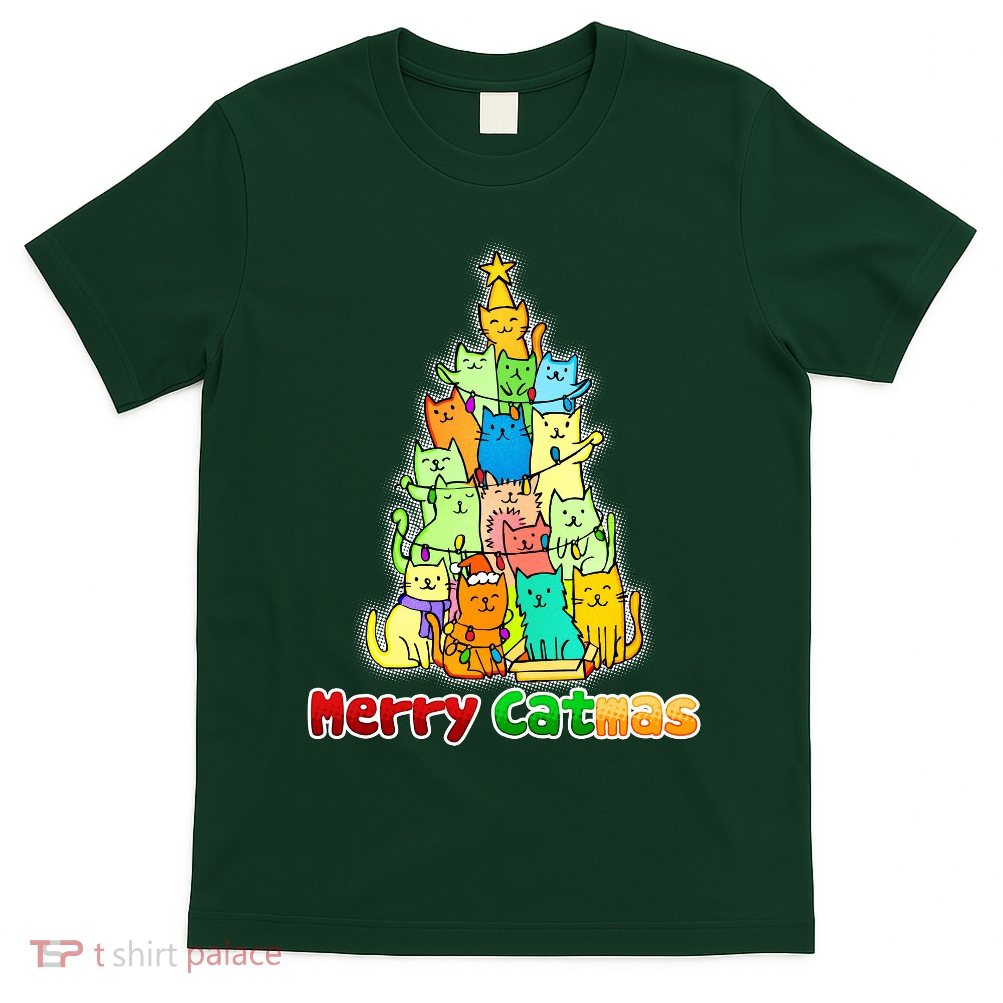 Christmas Merry Catmas Tree T-Shirt