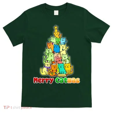 Christmas Merry Catmas Tree T-Shirt