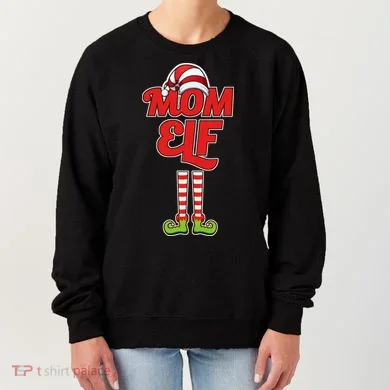 Christmas Mom Elf Women's Sweatshirt