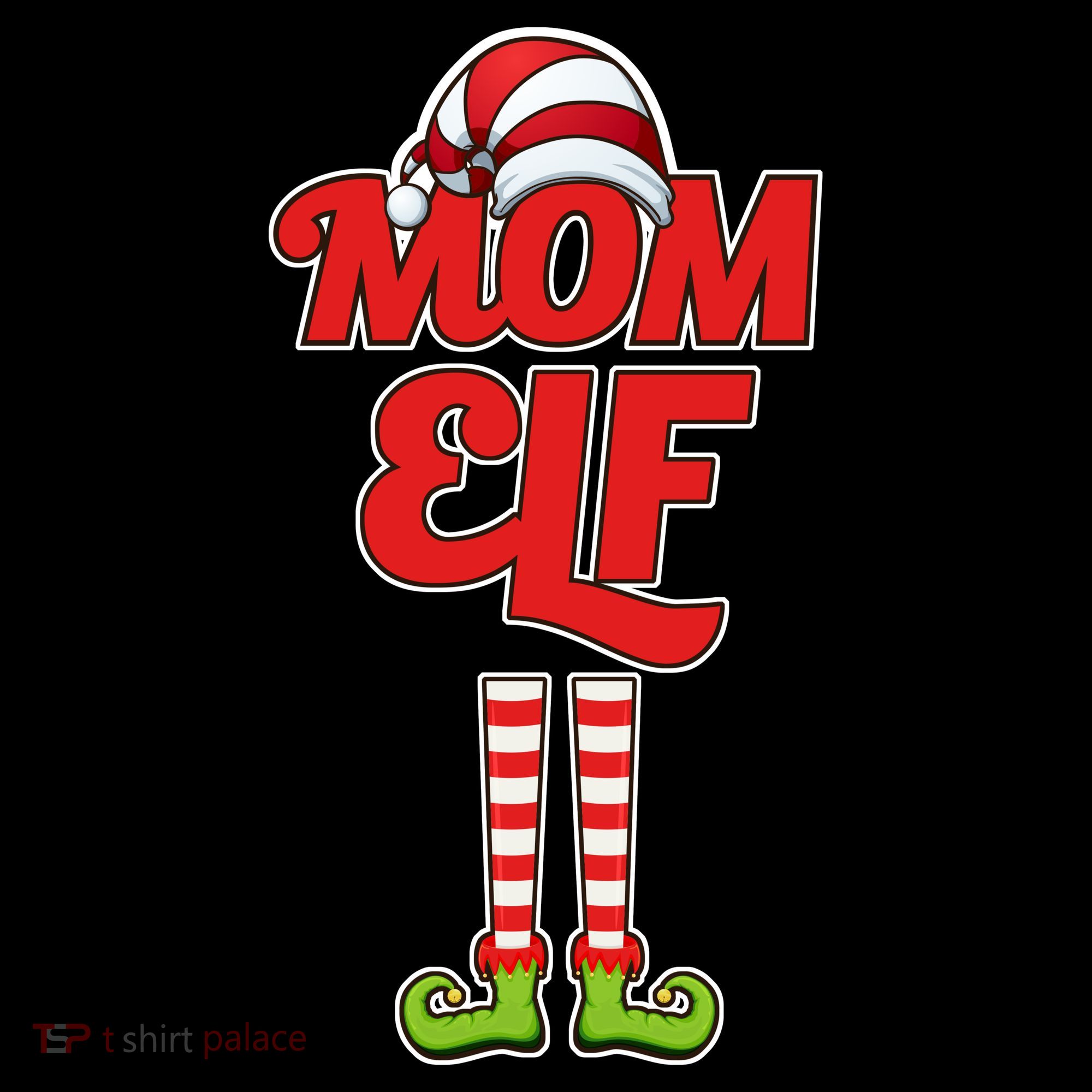 Christmas Mom Elf Women's Tank Top