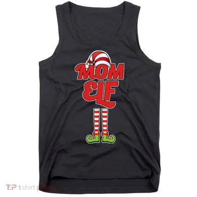 Christmas Mom Elf Tank Top