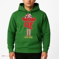 Christmas Mom Elf Hoodie thumb 2
