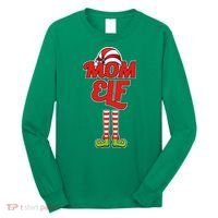 Christmas Mom Elf Long Sleeve Shirt thumb 0