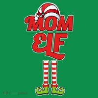 Christmas Mom Elf Long Sleeve Shirt thumb 2