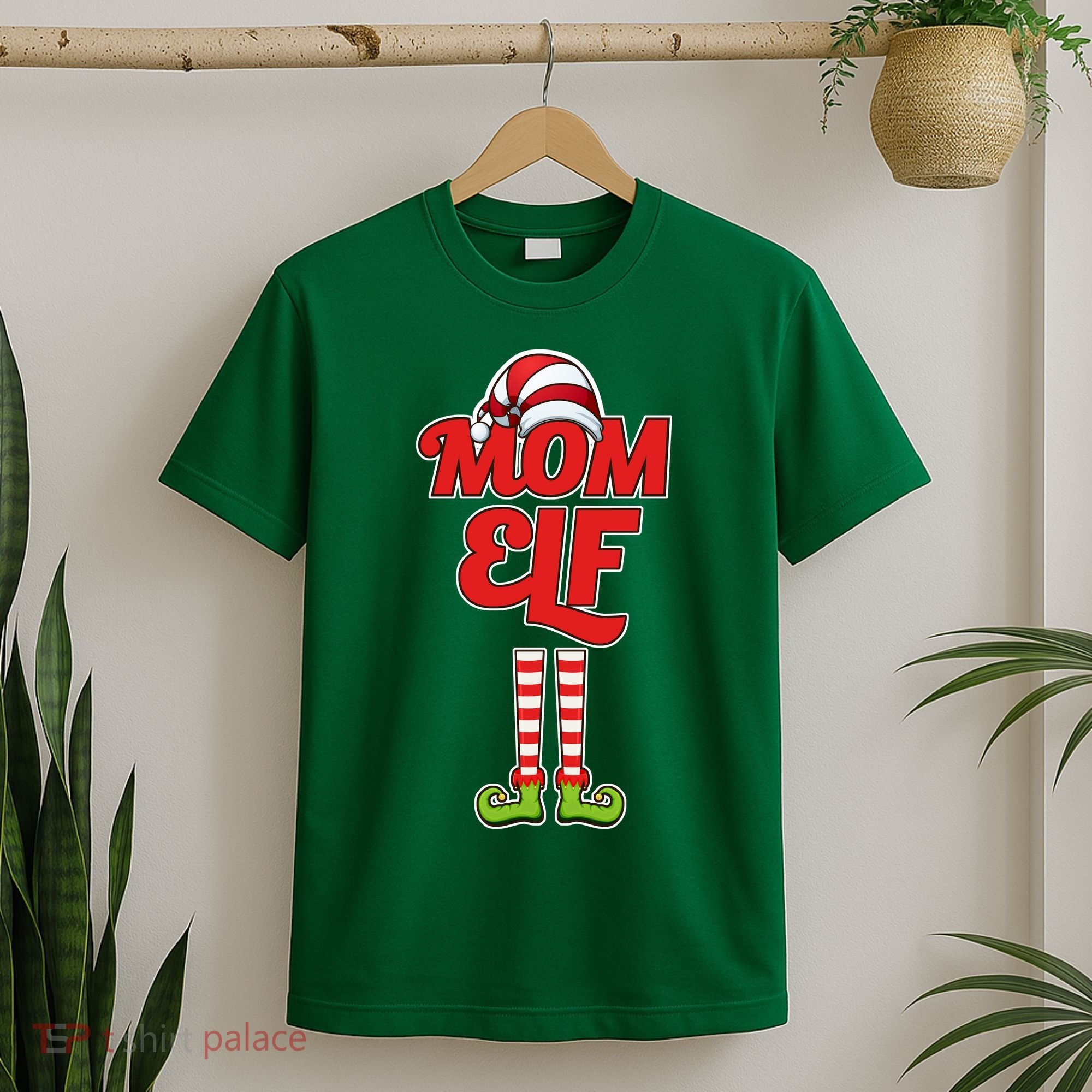 Christmas Mom Elf T-Shirt