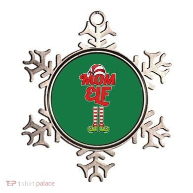 Christmas Mom Elf Ornament