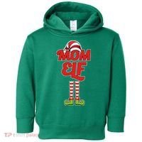 Christmas Mom Elf Toddler Hoodie thumb 0