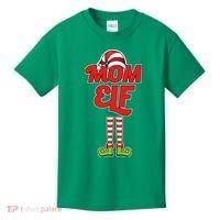 Christmas Mom Elf Kids T-Shirt thumb 0