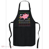 Christmas Mommy Shark Apron thumb 0