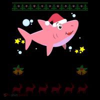 Christmas Mommy Shark Coffee Mug thumb 5