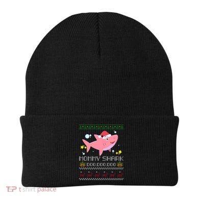 Christmas Mommy Shark Beanie