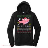 Christmas Mommy Shark Women's Hoodie thumb 0
