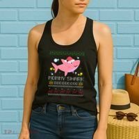 Christmas Mommy Shark Women's Tank Top thumb 2