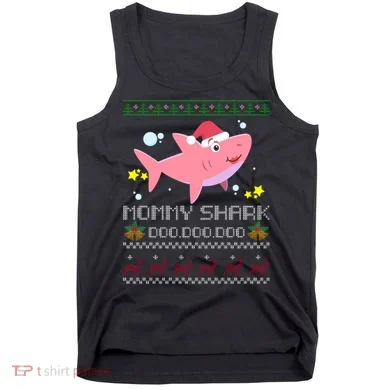 Christmas Mommy Shark Tank Top