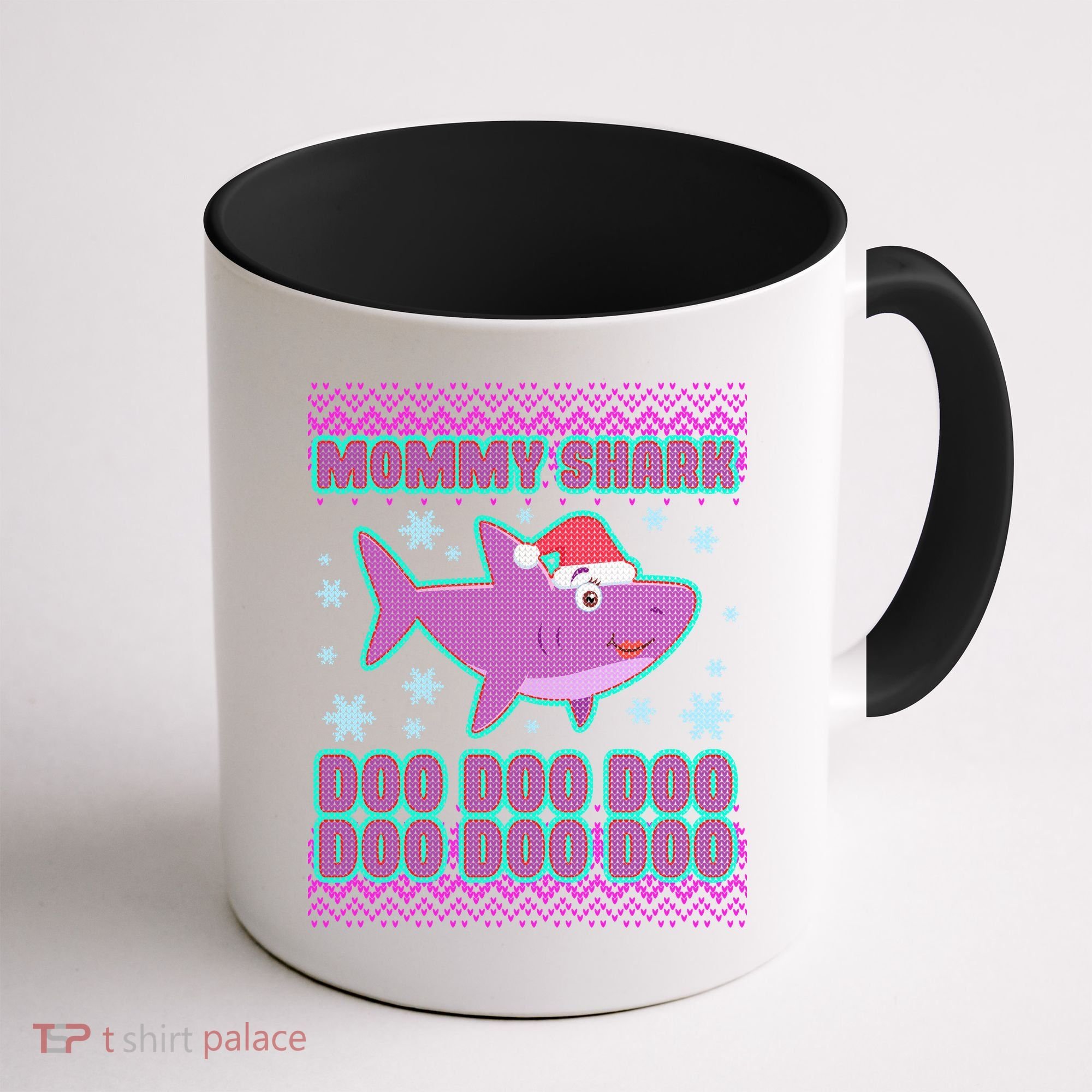 Christmas Mommy Shark Doo Doo Doo Coffee Mug