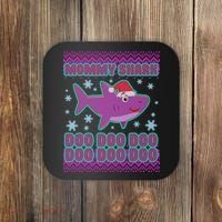 Christmas Mommy Shark Doo Doo Doo Coaster thumb 0