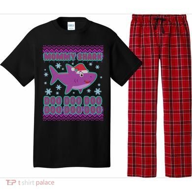 Christmas Mommy Shark Doo Doo Doo Pajama Set