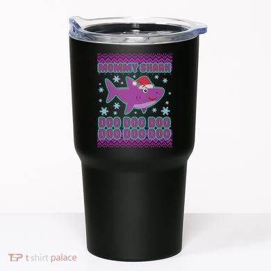 Christmas Mommy Shark Doo Doo Doo Tumbler