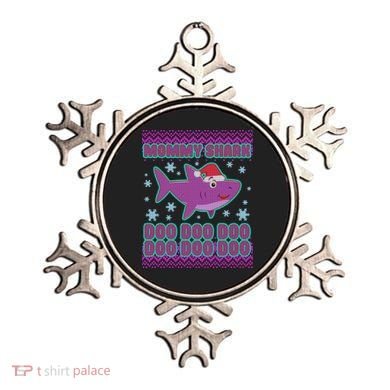 Christmas Mommy Shark Doo Doo Doo Ornament