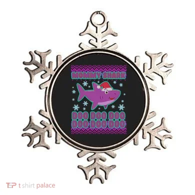 Christmas Mommy Shark Doo Doo Doo Ornament