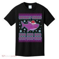 Christmas Mommy Shark Doo Doo Doo Kids T-Shirt thumb 0