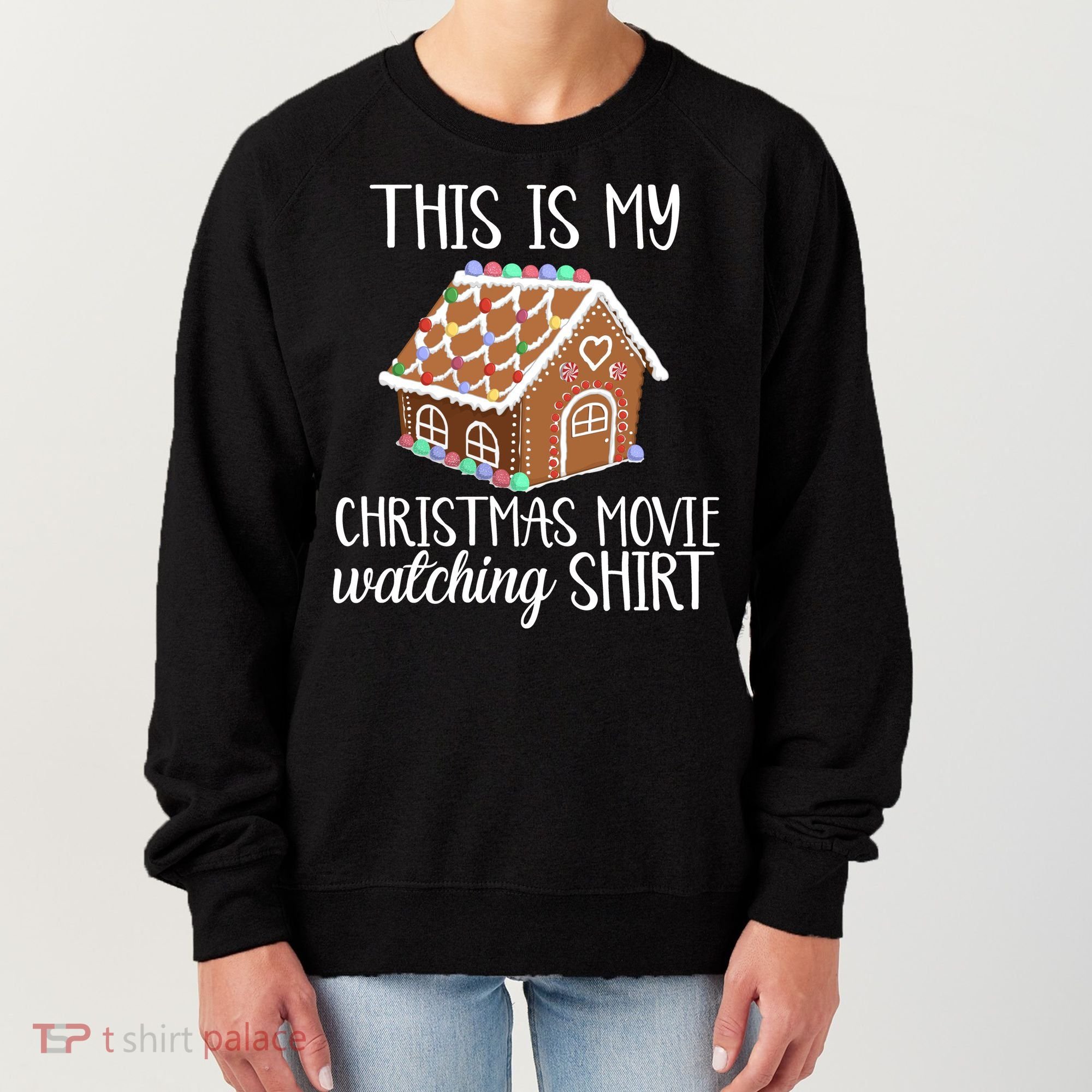 Christmas Movie Watching Women's Sweatshirt