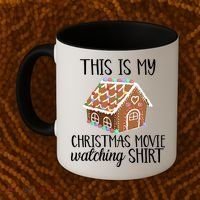 Christmas Movie Watching Coffee Mug thumb 2