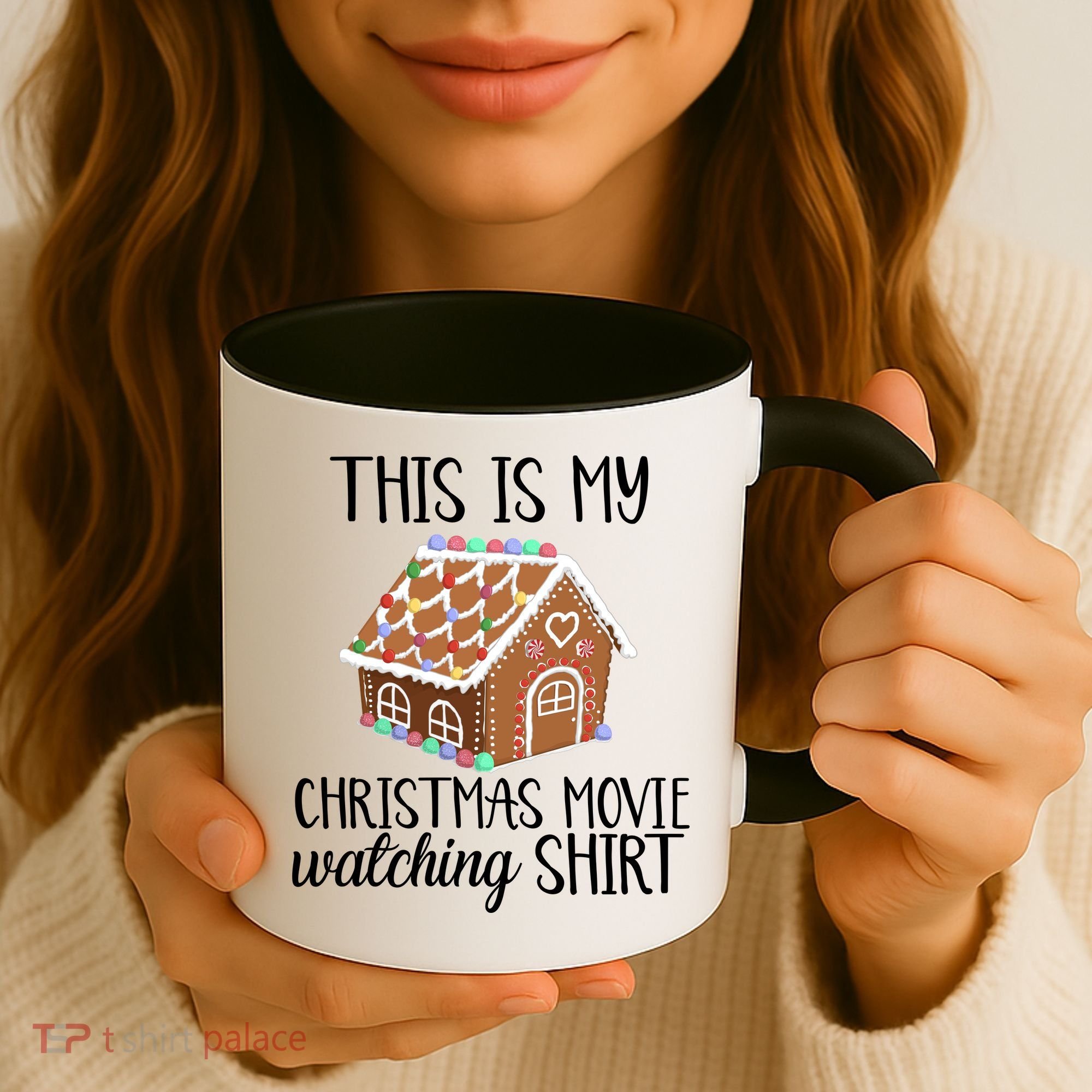 Christmas Movie Watching Coffee Mug