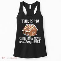 Christmas Movie Watching Women's Tank Top thumb 0