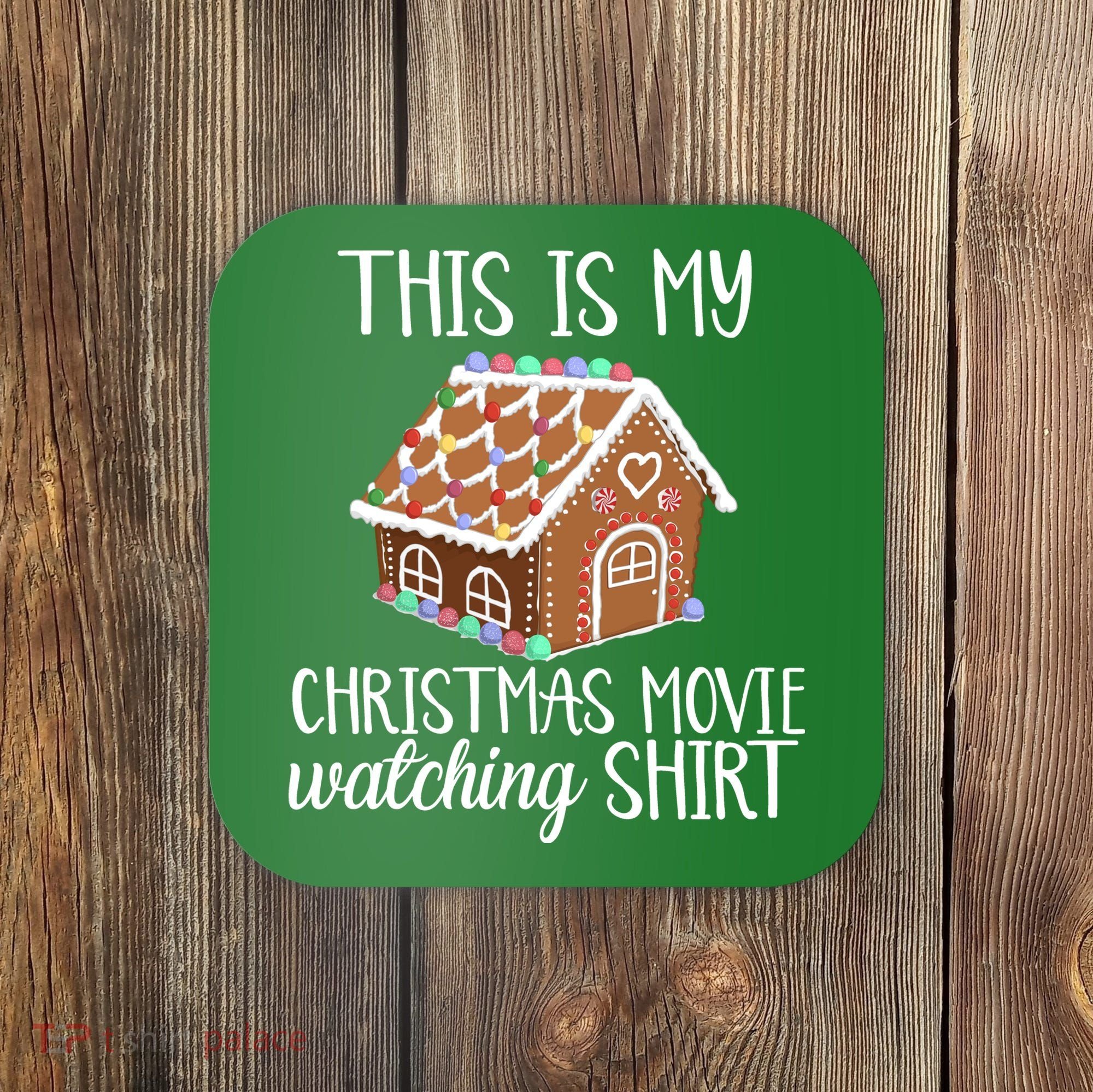 Christmas Movie Watching Coaster