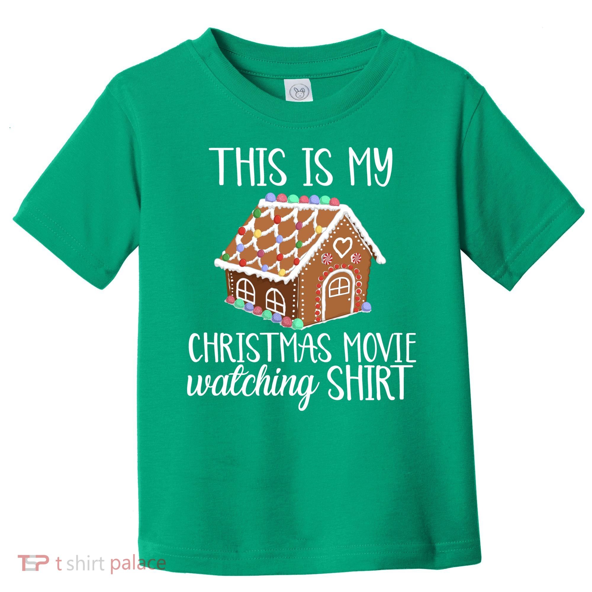 Christmas Movie Watching Toddler T-Shirt