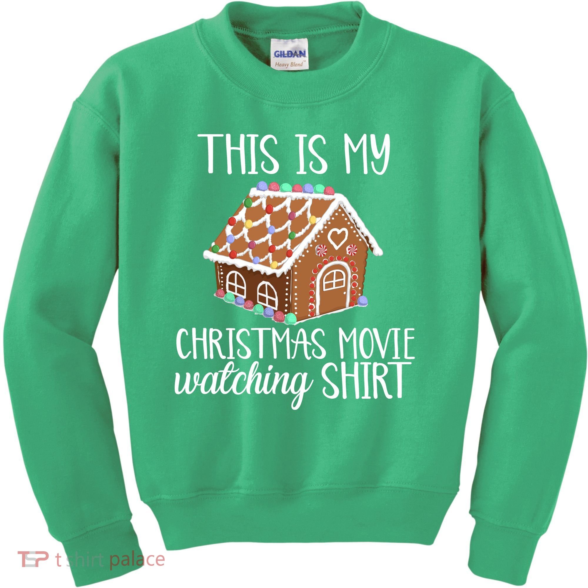Christmas Movie Watching Kids Sweatshirt