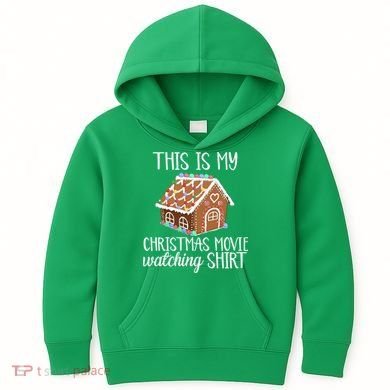 Christmas Movie Watching Kids Hoodie