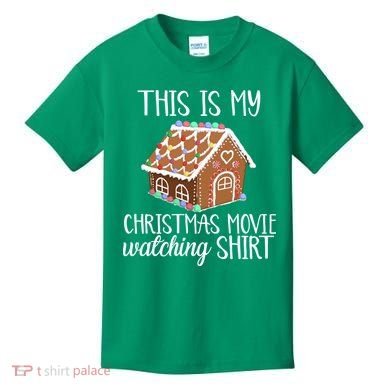 Christmas Movie Watching Kids T-Shirt