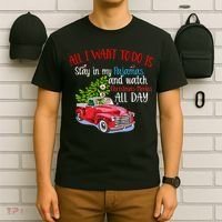 Christmas Movies And Pajamas T-Shirt thumb 6