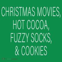 Christmas Movies Hot Cocoa Fuzzy Socks & Cookies T-Shirt thumb 7