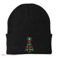 Christmas Multi Plaid Tree Beanie thumb 0