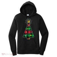 Christmas Multi Plaid Tree Women's Hoodie thumb 0