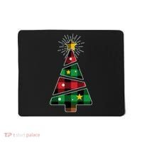 Christmas Multi Plaid Tree Mousepad thumb 0