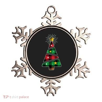 Christmas Multi Plaid Tree Ornament
