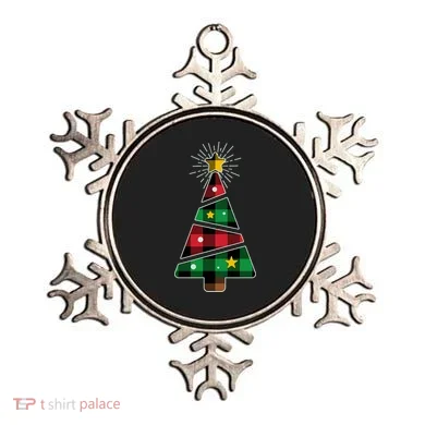Christmas Multi Plaid Tree Ornament