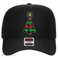 Christmas Multi Plaid Tree Hat thumb 0