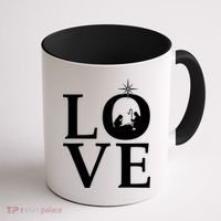 Christmas Nativity LOVE Coffee Mug thumb 1