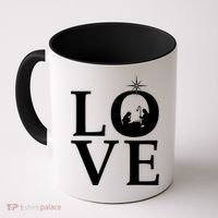Christmas Nativity LOVE Coffee Mug thumb 0
