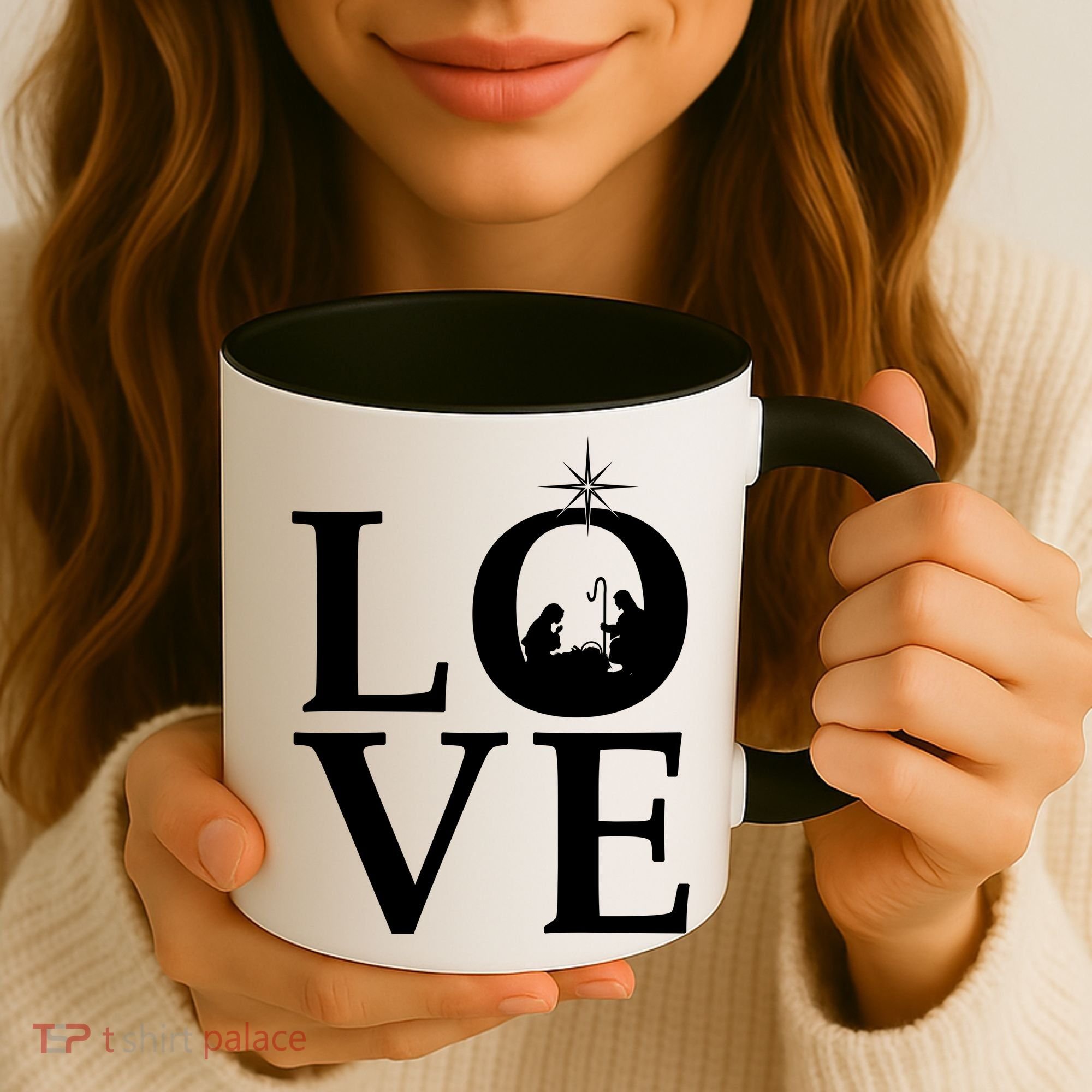 Christmas Nativity LOVE Coffee Mug