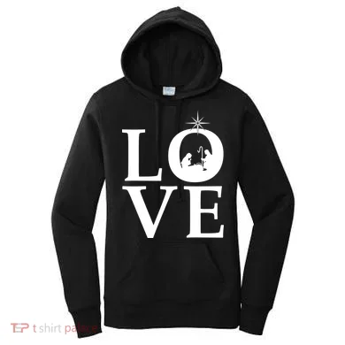 Christmas Nativity LOVE Women's Hoodie