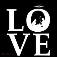 Christmas Nativity LOVE Women's Hoodie thumb 2