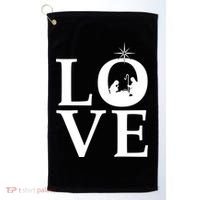 Christmas Nativity LOVE Golf Towel thumb 0