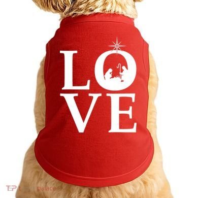 Christmas Nativity LOVE Doggie Tank