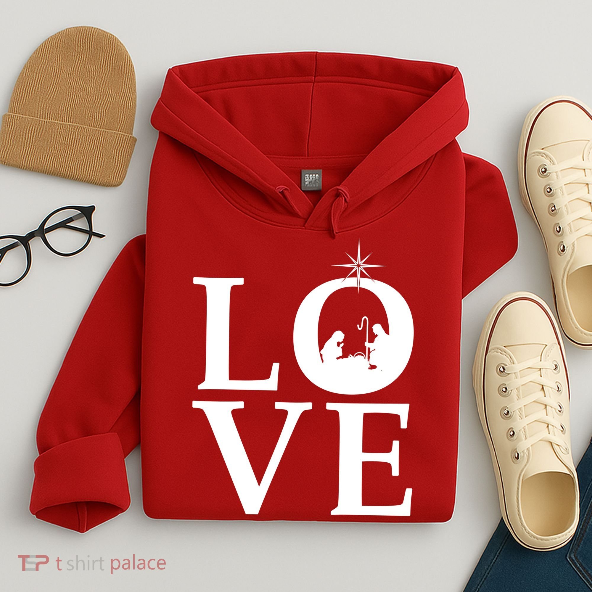 Christmas Nativity LOVE Hoodie